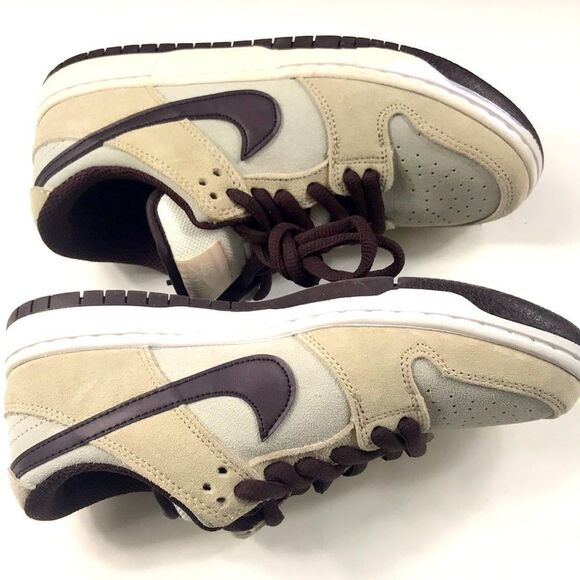 NIKE SB DUNK LOW DESERT SAND MAHOGANY BQ6817-004 AUTHENTIC TENNIS SHOES SIZE 6 - Picture 12 of 13